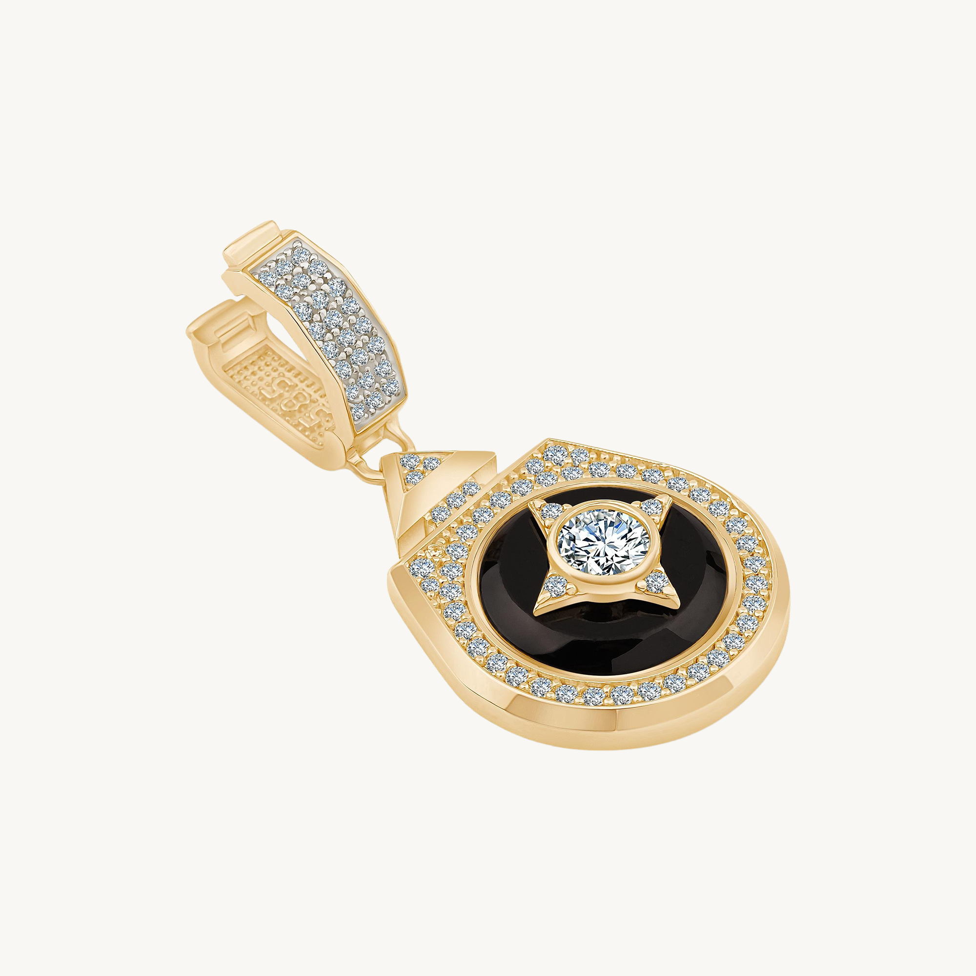 Ema Beş Taşlı Madalyon Charm