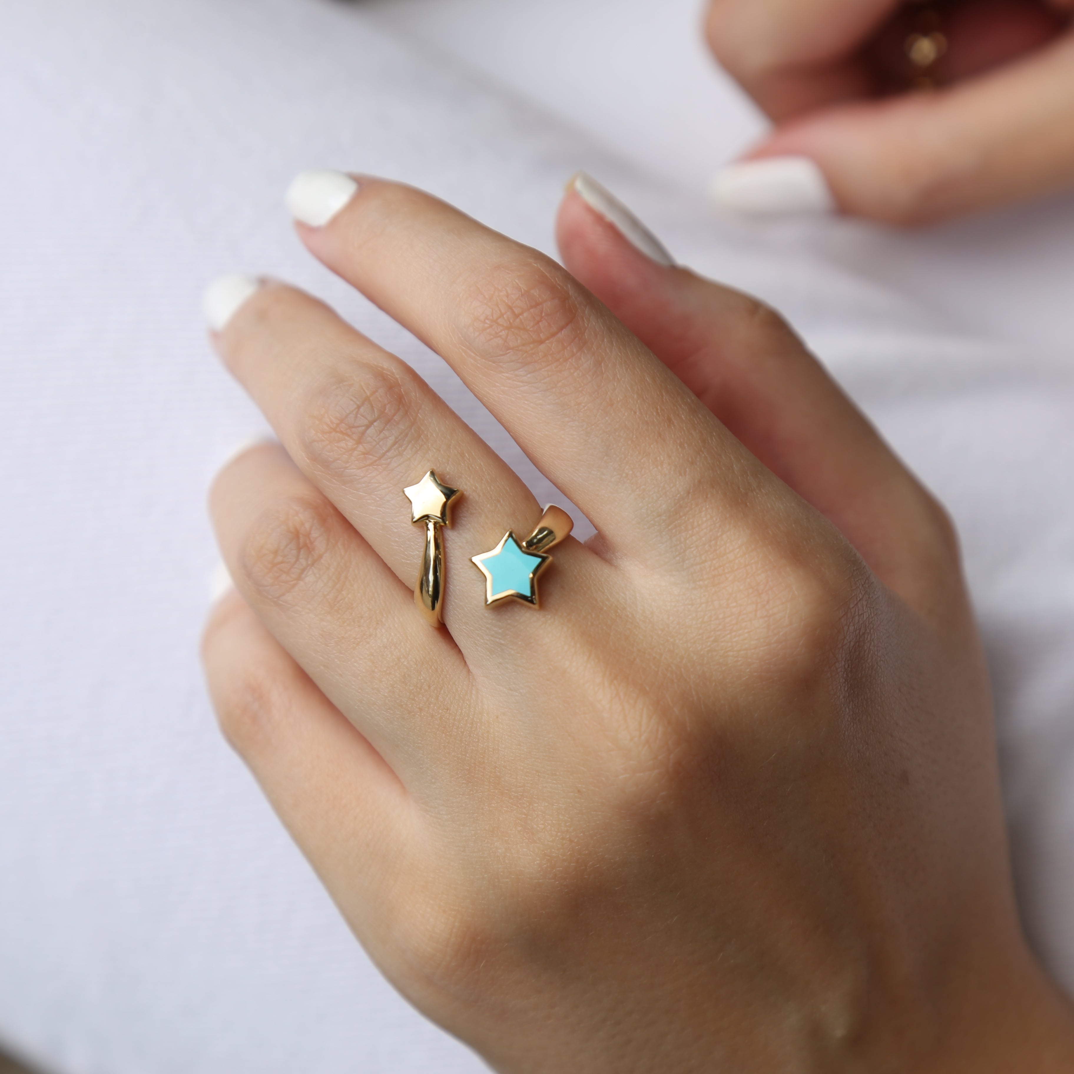 Cetaş Minima Yıldız Yüzük