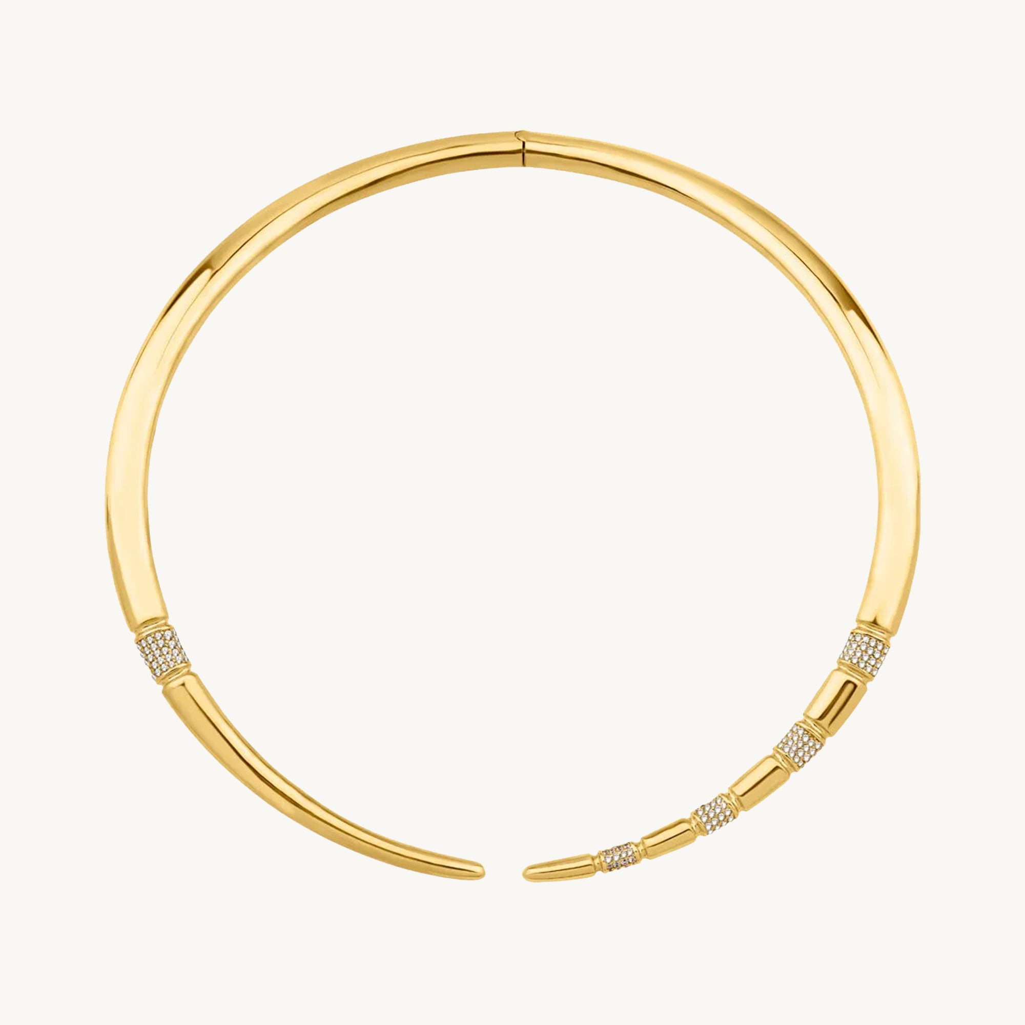 Regold Vega 14 Ayar Altın Taşlı Choker Kolye