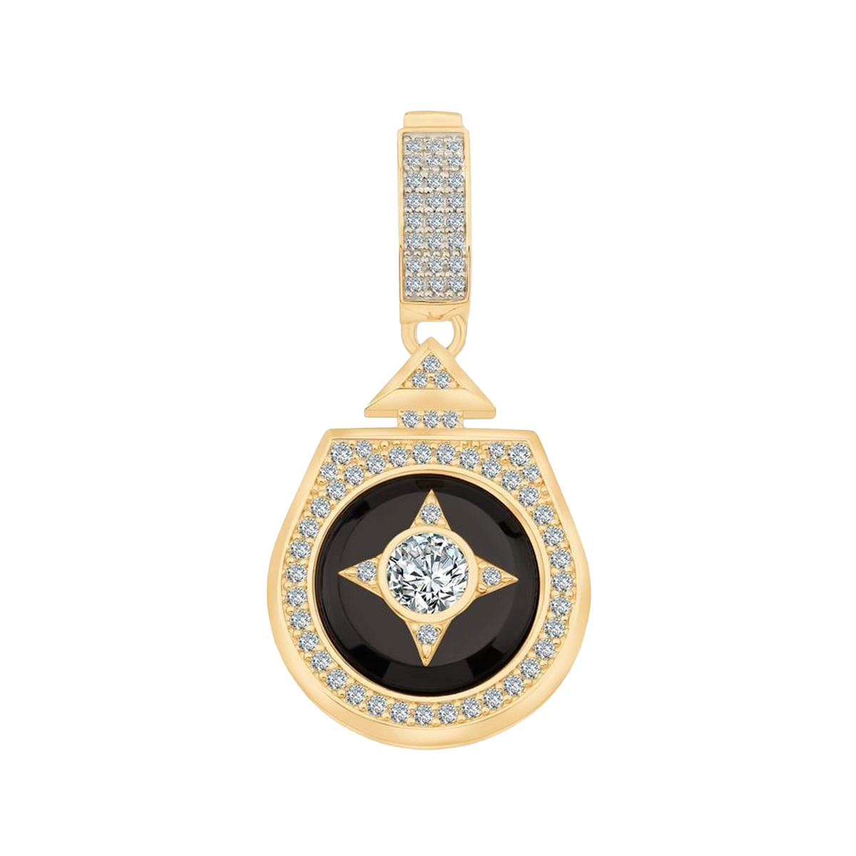 Ema Beş Taşlı Madalyon Charm