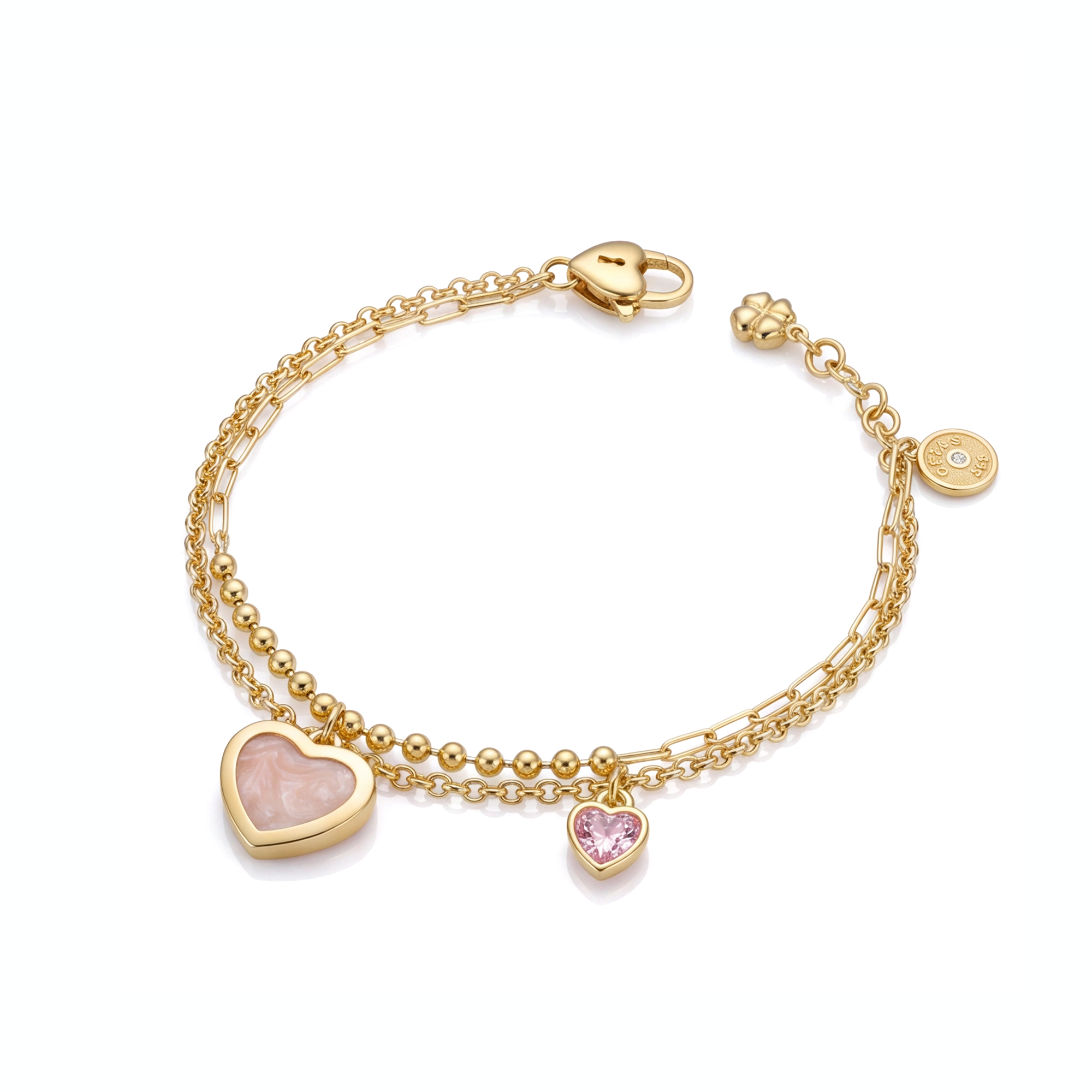 Cetaş Love & Heart Bileklik