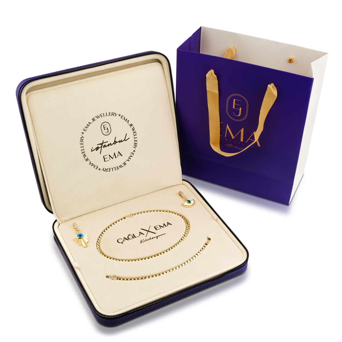 Ema 7mm Altın Gurmet Set