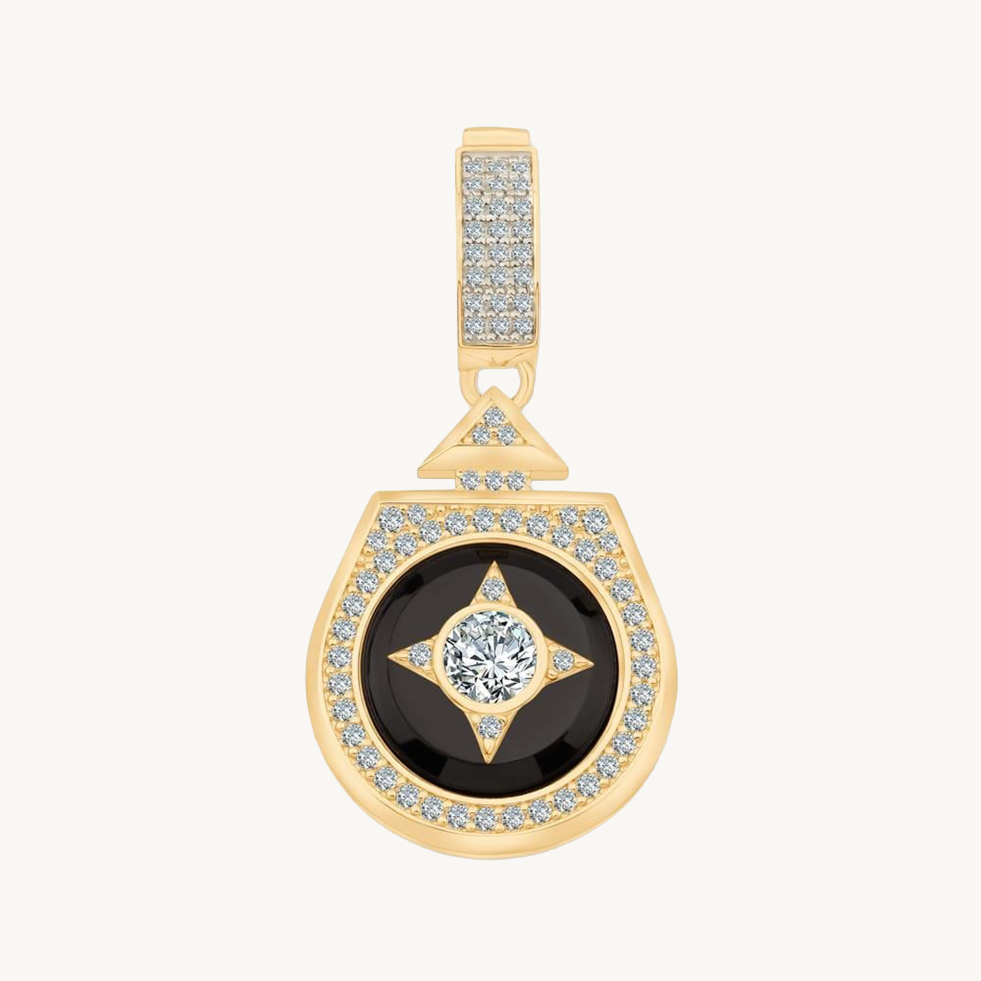Ema Beş Taşlı Madalyon Charm