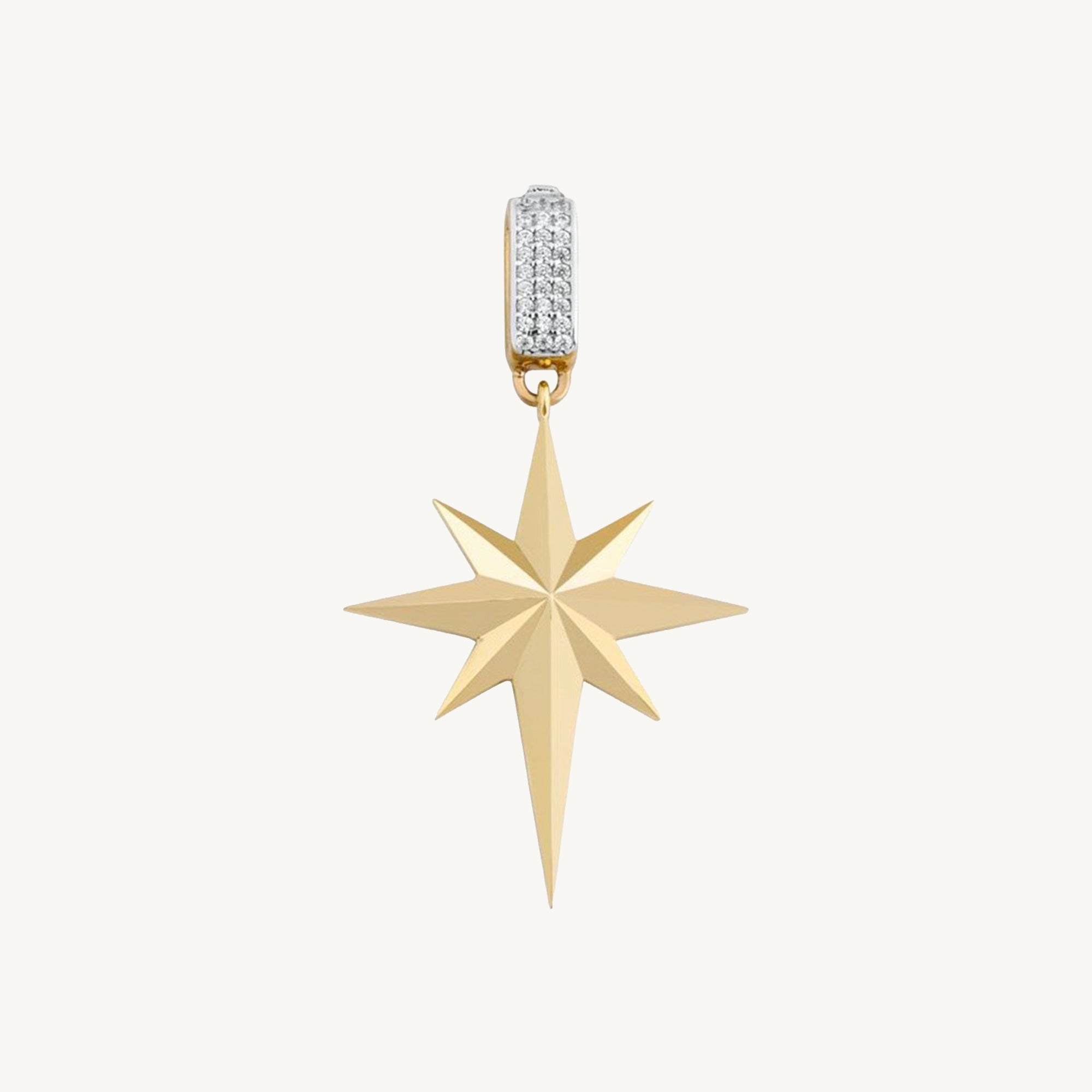 Ema Kuzey Yıldızı Kolye Ucu Charm