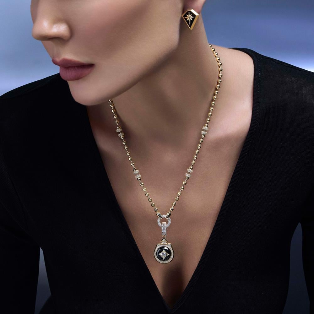 Ema Beş Taşlı Madalyon Charm
